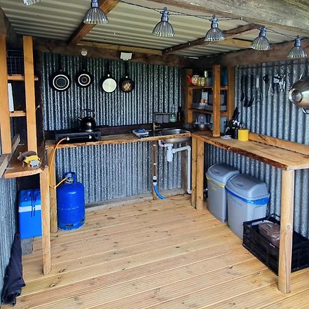 Отель Bronfelen Yurt Cynghordy Экстерьер фото