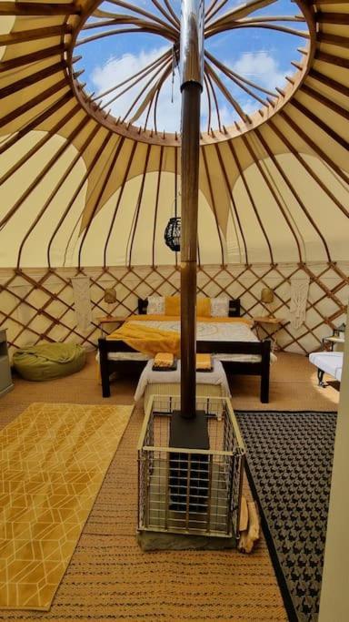 Отель Bronfelen Yurt Cynghordy Экстерьер фото