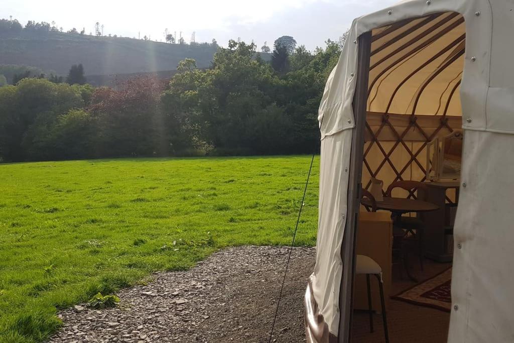Отель Bronfelen Yurt Cynghordy Экстерьер фото