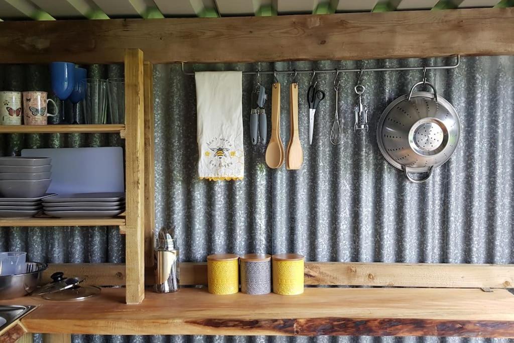 Отель Bronfelen Yurt Cynghordy Экстерьер фото