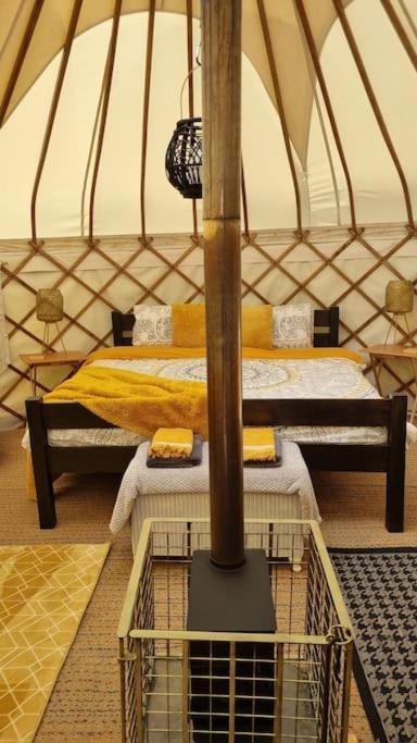 Отель Bronfelen Yurt Cynghordy Экстерьер фото