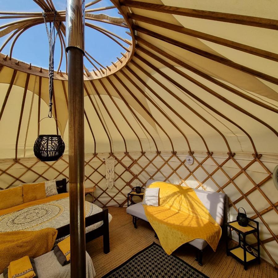 Отель Bronfelen Yurt Cynghordy Экстерьер фото